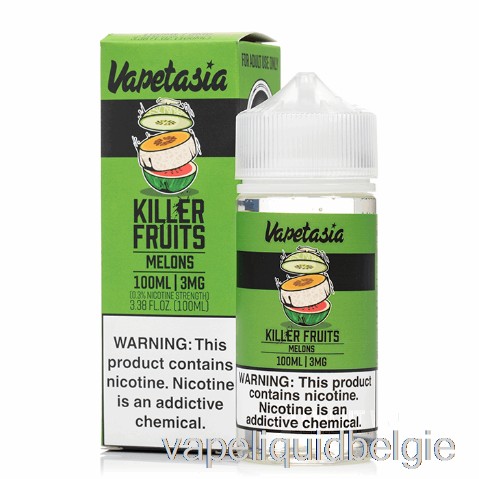 Vape België Meloenen - Vapetasia - 100ml 3mg